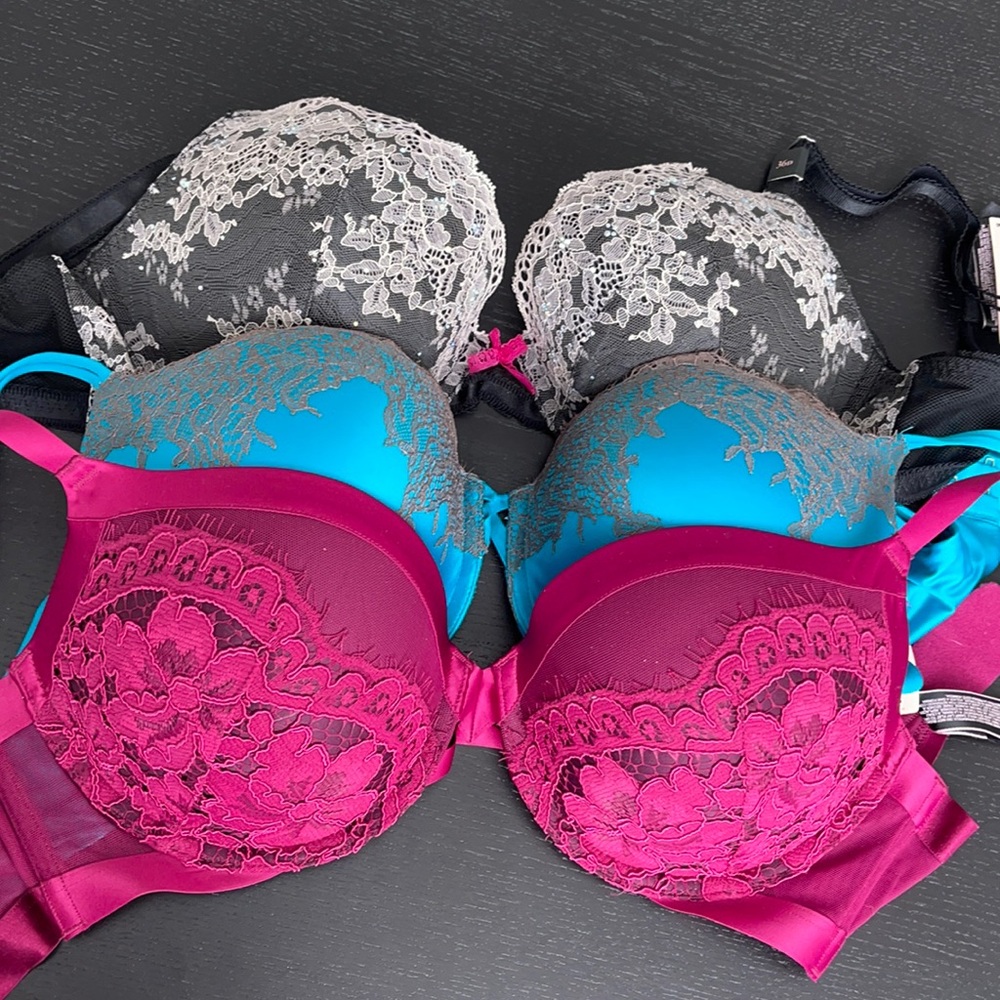 3 pairs Victoria’s Secret bras